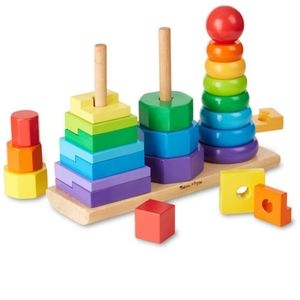 *SOLD* 2* Melissa and Doug Wood Learning Toys